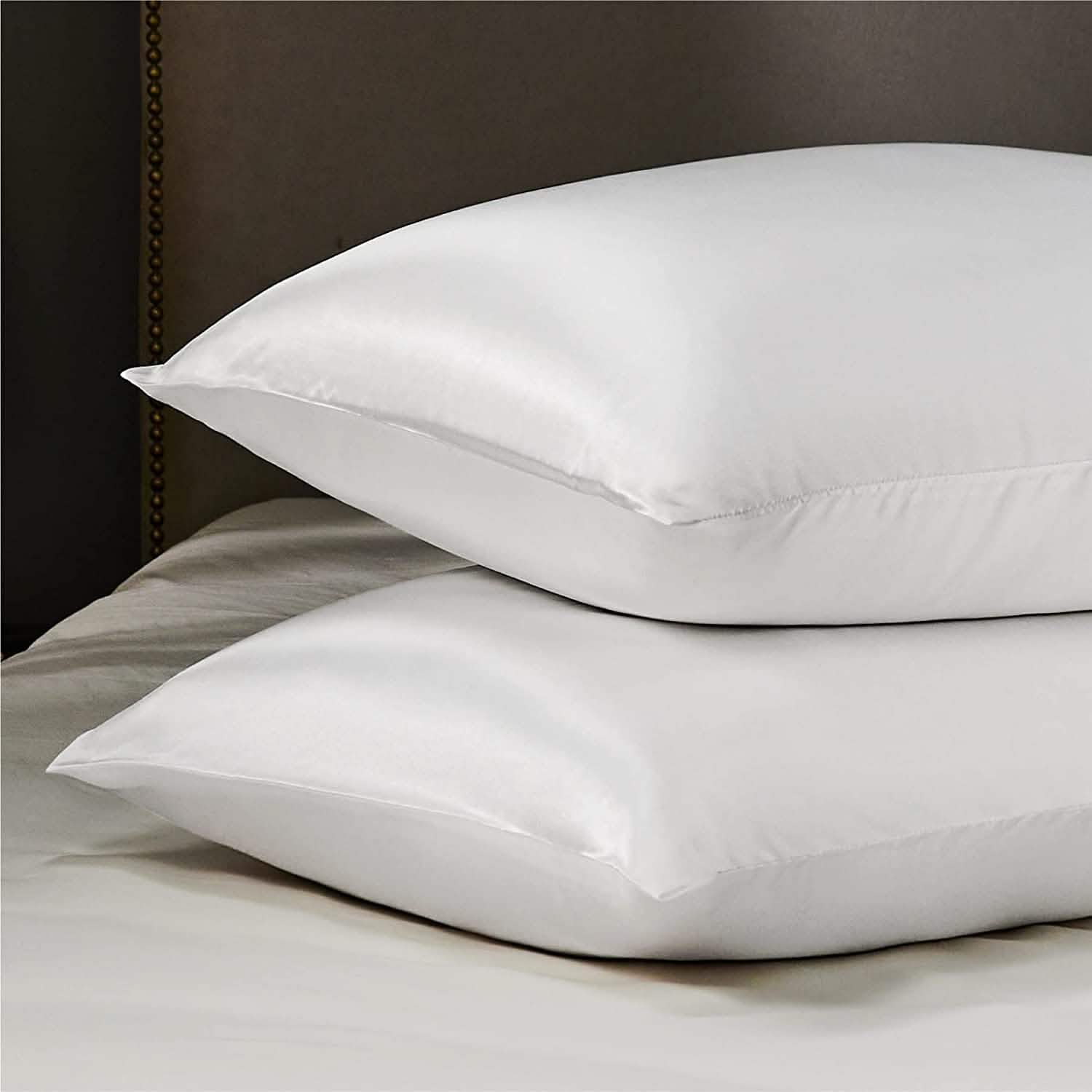 2-Pack: Satin Pillowcases with Envelope Closure Bedding - DailySale