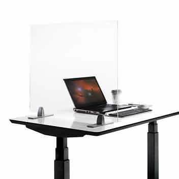 2-Pack: Seville Classics UltraShield Table Top Shield Face Masks & PPE - DailySale