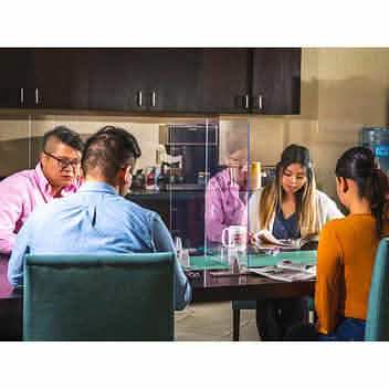 2-Pack: Seville Classics UltraShield Table Top Shield Face Masks & PPE - DailySale