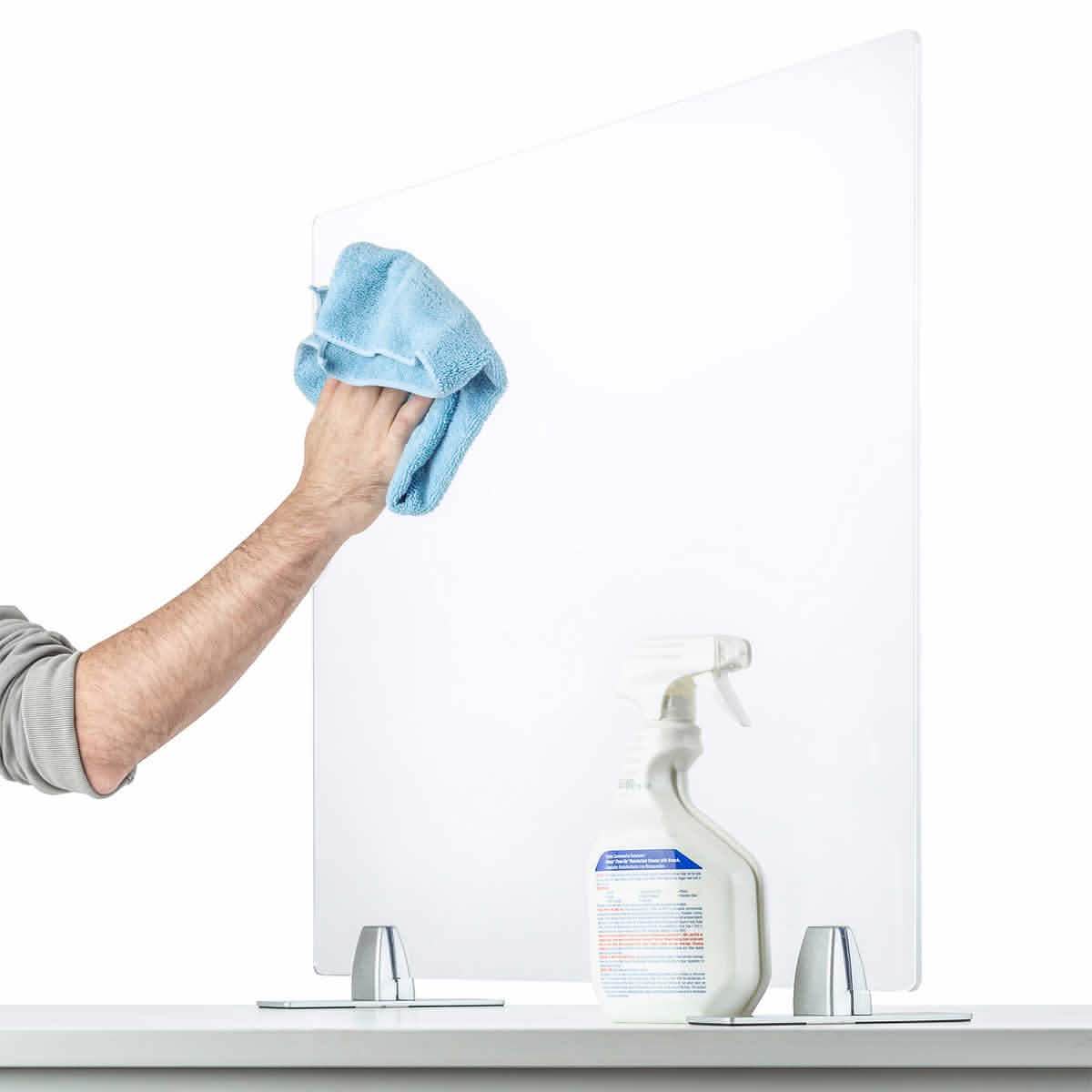 2-Pack: Seville Classics UltraShield Table Top Shield Face Masks & PPE - DailySale