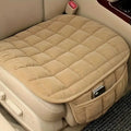 2-Pack: Simple Comfortable Car Front Cushion Non-slip Breathable Car Cushion Automotive Beige - DailySale