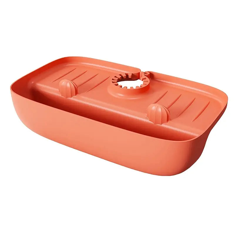 2-Pack: Sink Faucet Splash Guard Kitchen Tools & Gadgets Orange - DailySale