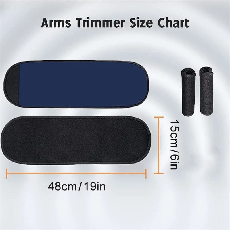 2-Pack: Slim Arm Trimmer Sauna Sweat Band For Women Fitness - DailySale