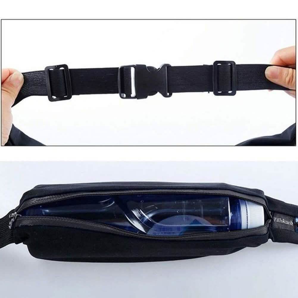 2-Pack: Slim Waist Pocket Running Belt Sports & Outdoors - DailySale