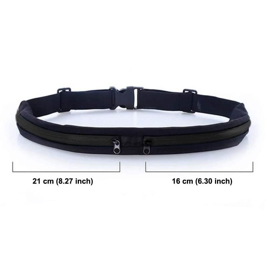 2-Pack: Slim Waist Pocket Running Belt Sports & Outdoors - DailySale