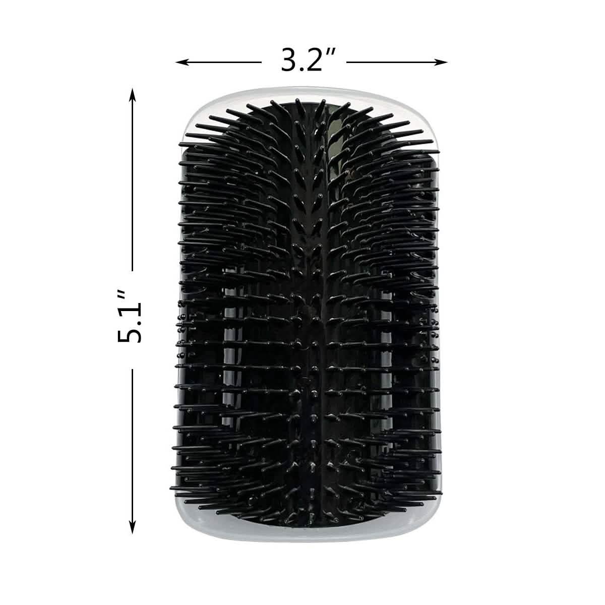 2-Pack: Soft Cat Corner Self Groomer Brush Pet Supplies - DailySale