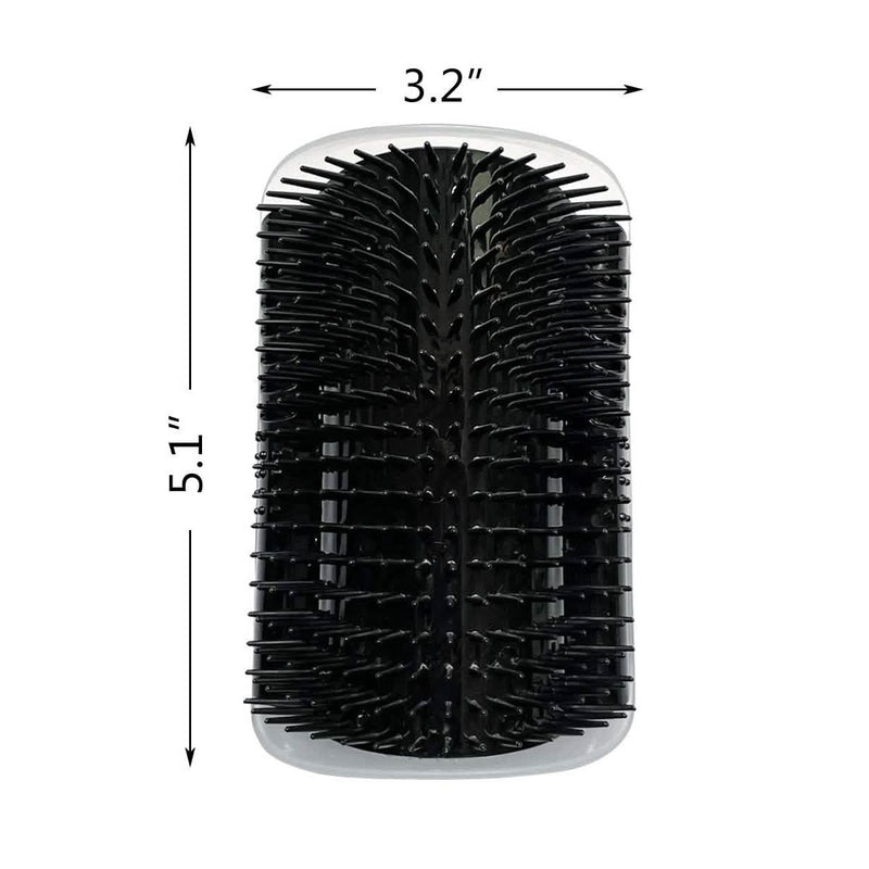 2-Pack: Soft Cat Corner Self Groomer Brush Pet Supplies - DailySale