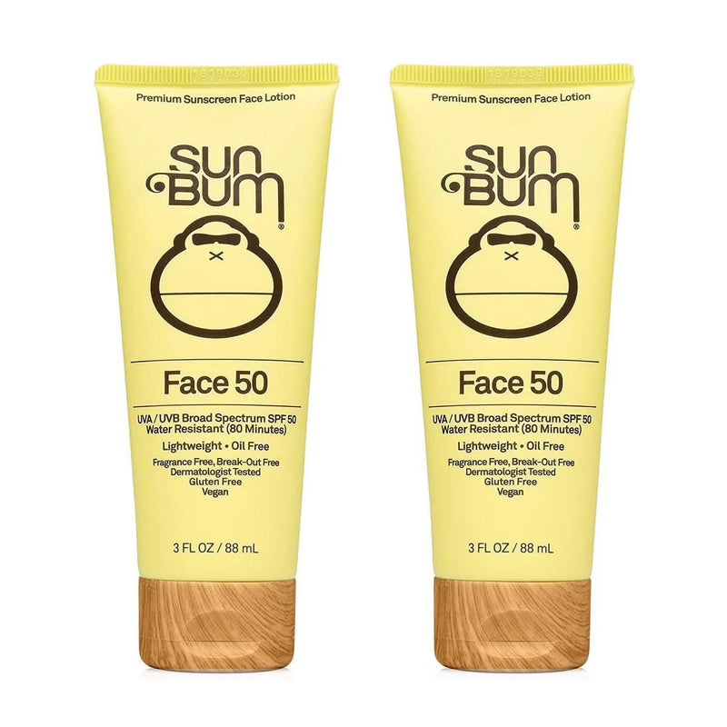 2-Pack: Sun Bum Original SPF 50 Sunscreen Face Lotion 3 oz Beauty & Personal Care - DailySale