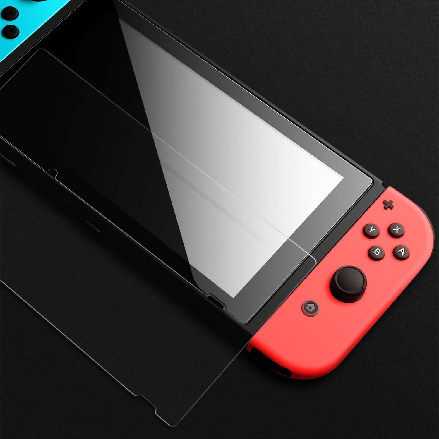 2-Pack: Tempered Glass Screen Protector for Nintendo Switch Video Games & Consoles - DailySale