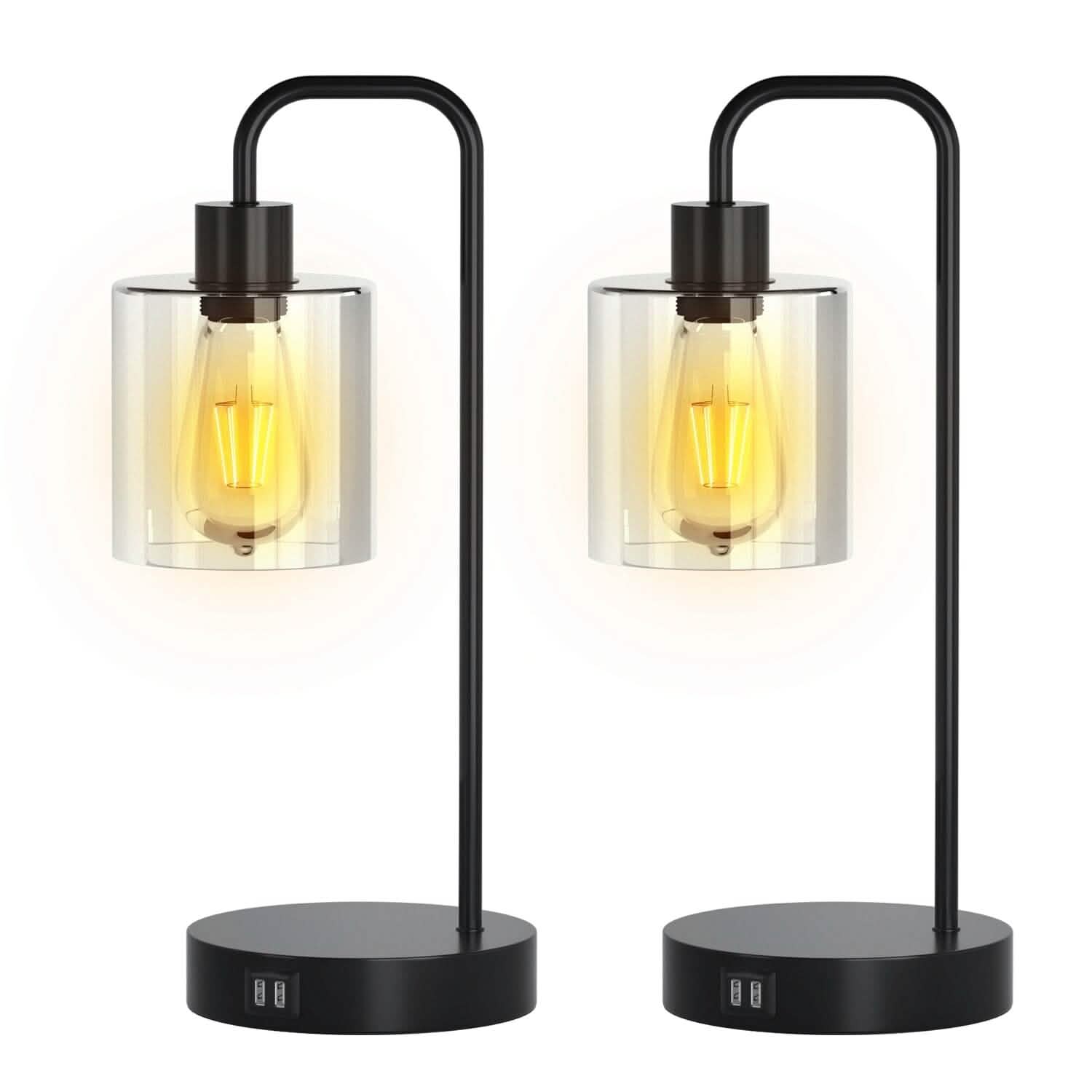 2-Pack: Touch Control Table Lamp Indoor Lighting - DailySale