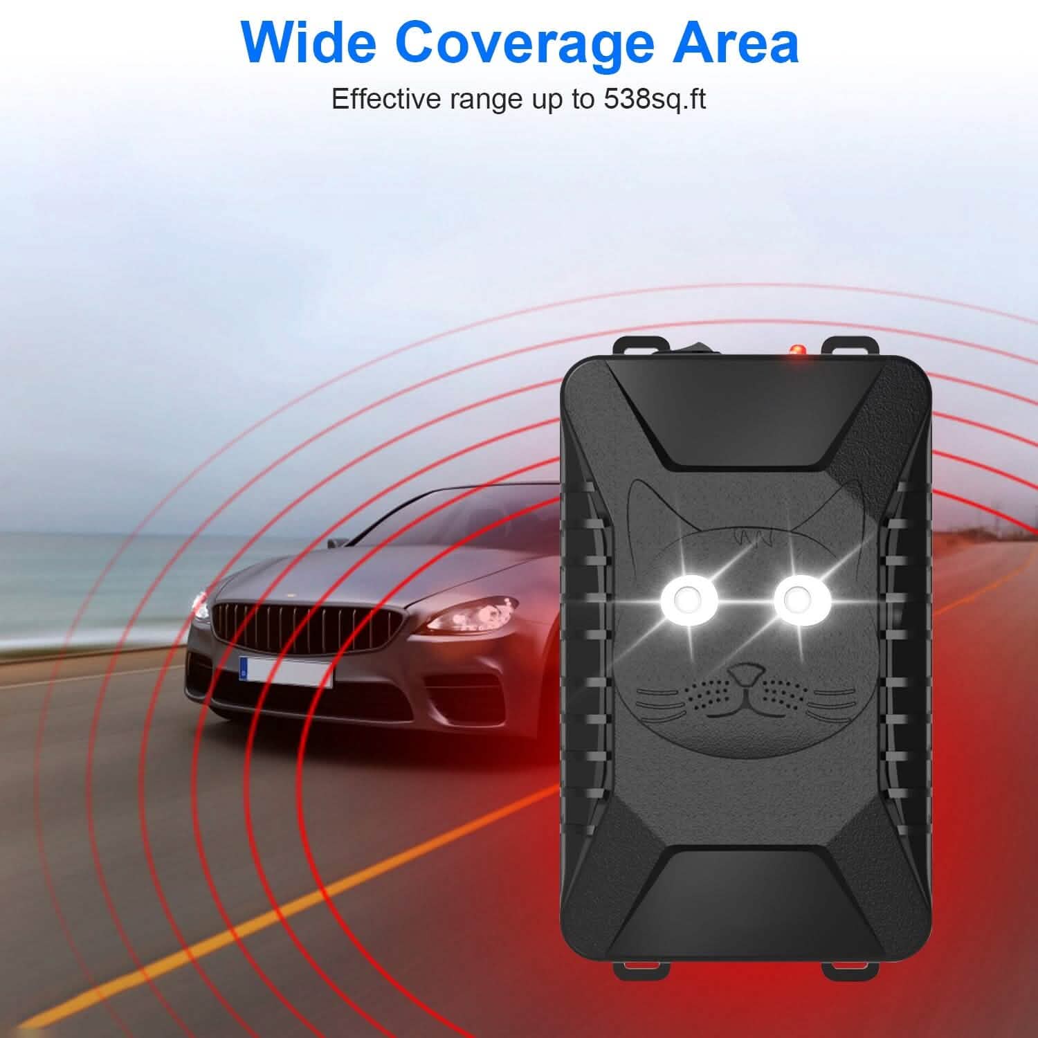 2-Pack: Under Hood Ultrasonic Repellent with 3 Power Supplies Automotive - DailySale