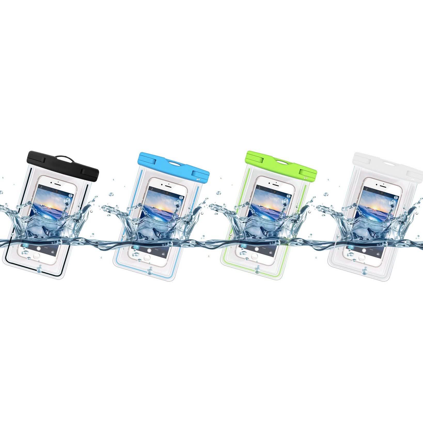 2-Pack: Universal Cell Phone Waterproof Dry Bag Case Mobile Accessories - DailySale