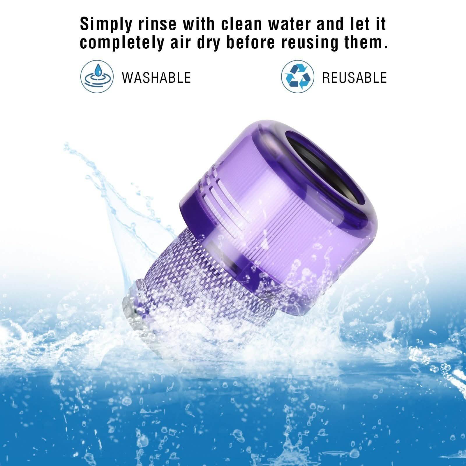 2-Pack: Vacuum Filter Replacement Suit for Dyson V11 Series Household Appliances - DailySale