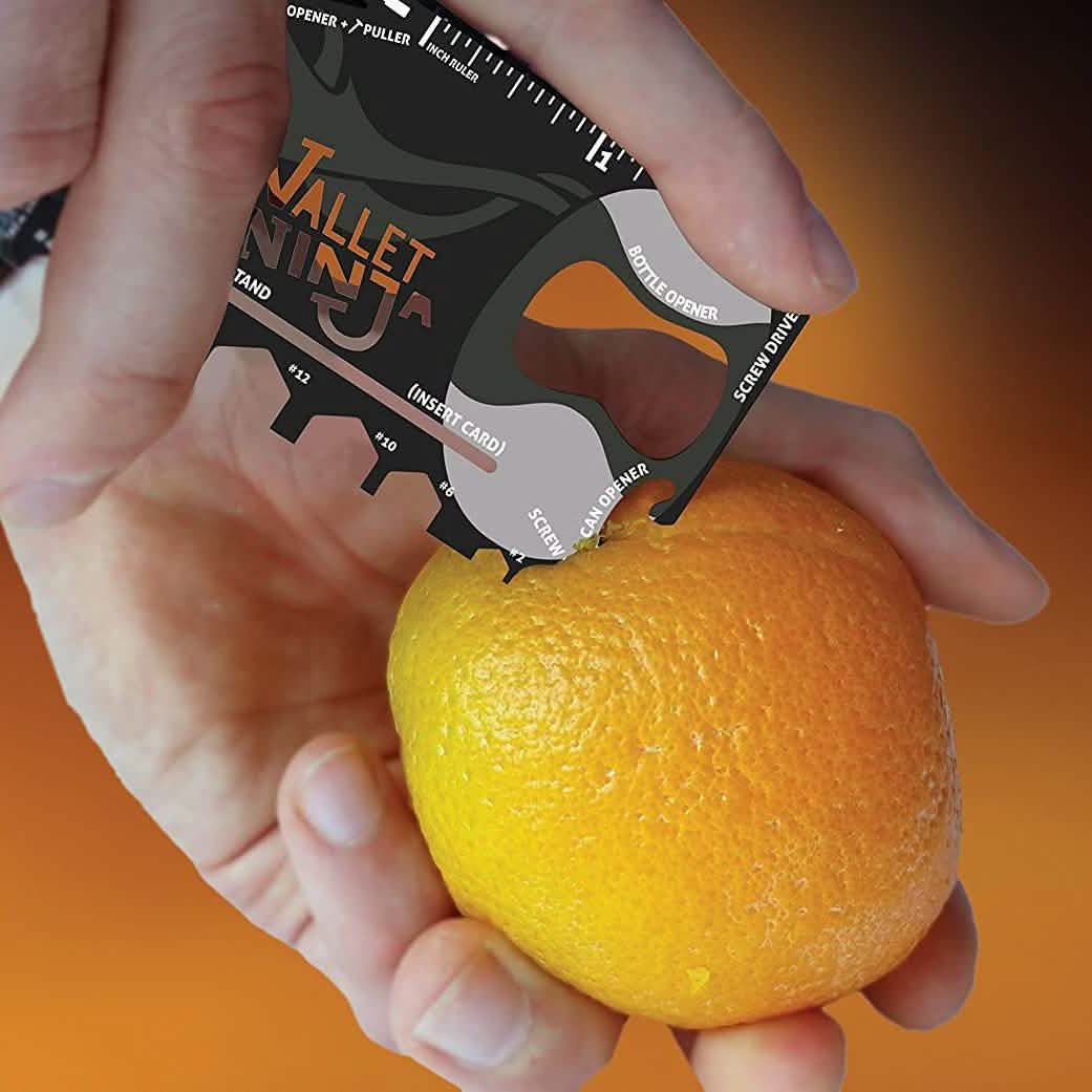 2-Pack: Wallet Ninja 18-in-1 Credit Card Sized Multi-tool Sports & Outdoors - DailySale