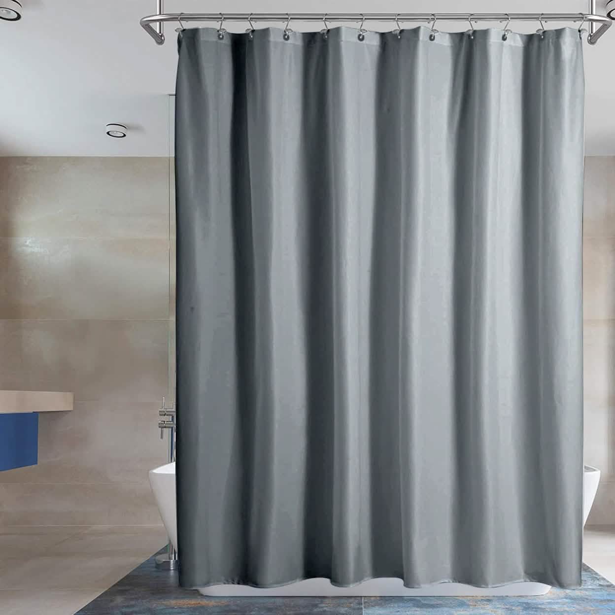 2-Pack: Water-Proof Printed Peva Shower Curtain Bath - DailySale