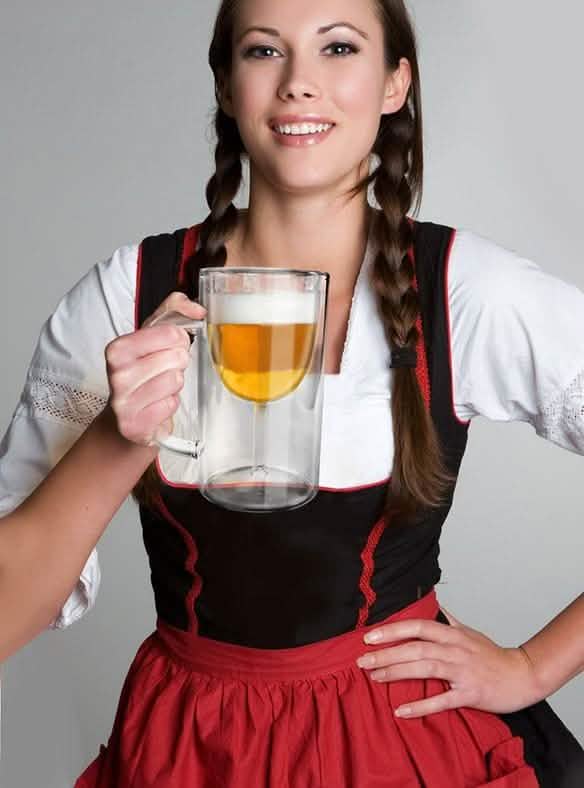 2-Pack: Wine Glass Beer Mug Kitchen Essentials - DailySale