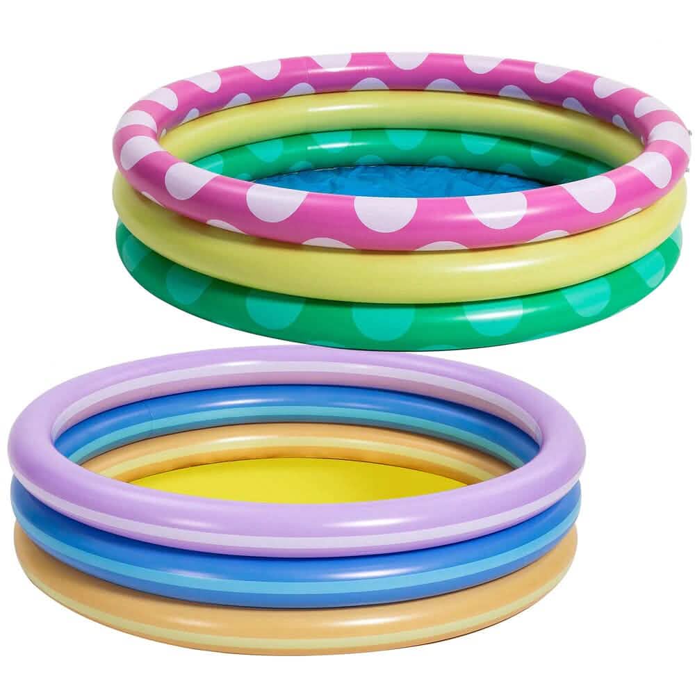 2-Packs: 45inch Milticolor Inflatable Kiddie Pools Sports & Outdoors - DailySale