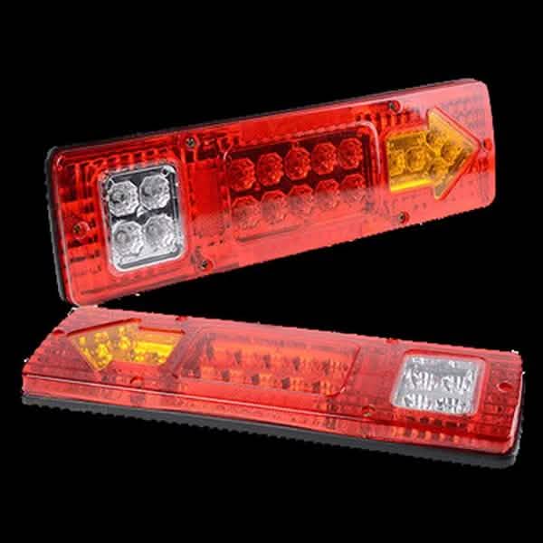 2-Piece: 19-LED Trailer Truck RV ATV Turn Signal Automotive - DailySale