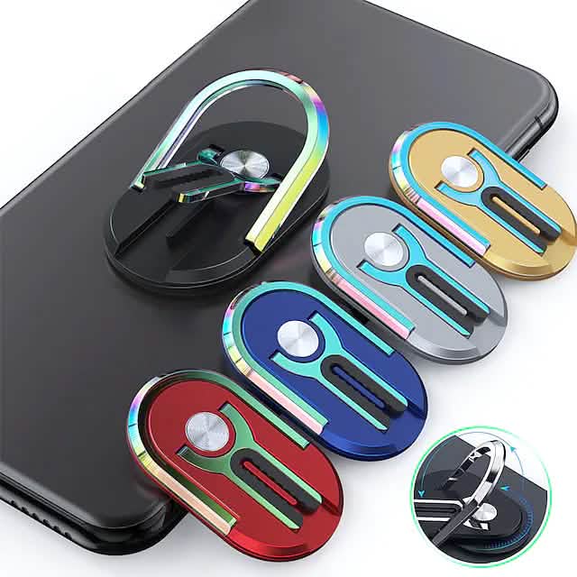 2-Piece: 2-in-1 Universal Multipurpose Mobile Phone Bracket Holder Mobile Accessories - DailySale