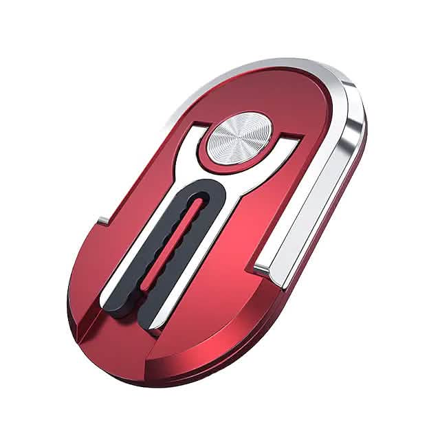 2-Piece: 2-in-1 Universal Multipurpose Mobile Phone Bracket Holder Mobile Accessories Red - DailySale