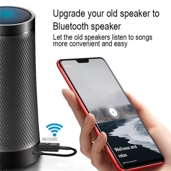 2-Piece: 2-in-1 USB Wireless Bluetooth Adapter 5.0 Transmitter Headphones & Audio - DailySale