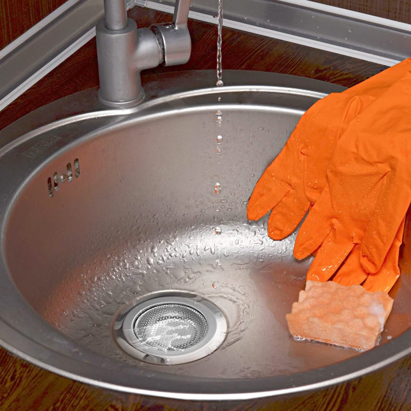 2-Piece: 4.53-Inch Kitchen Sink Strainer Kitchen Tools & Gadgets - DailySale