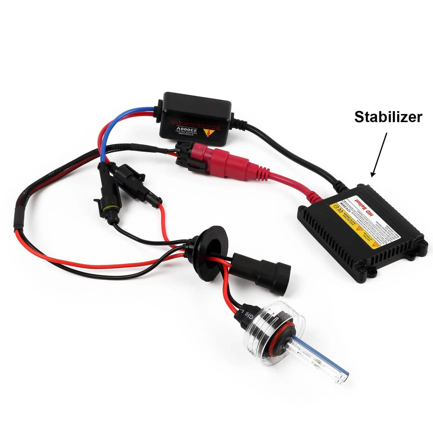2-Piece: 9006/HB4 HID Xenon Light Bulbs Automotive - DailySale