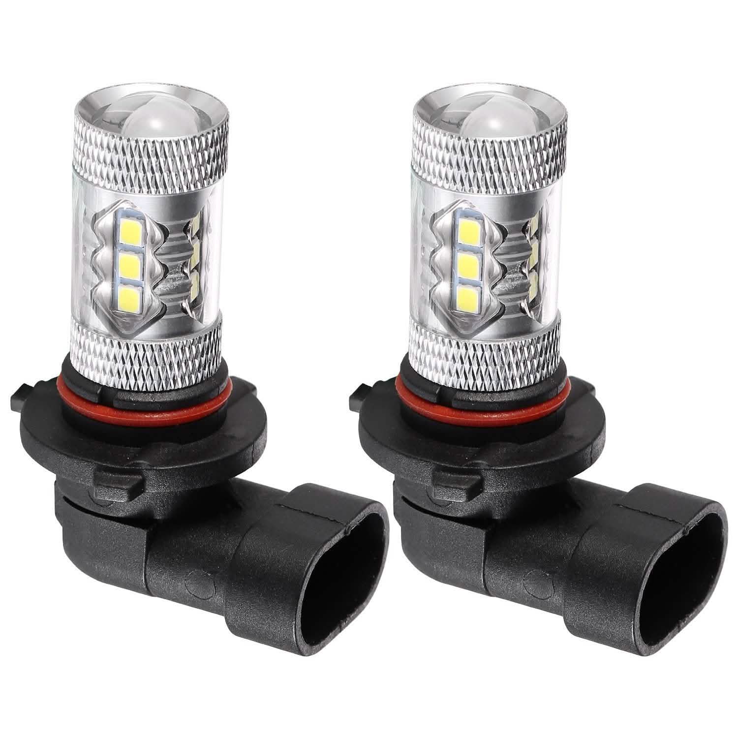 2-Piece: 980LM 80W 9006 HB4 LED Fog DRL Light Bulb Automotive - DailySale