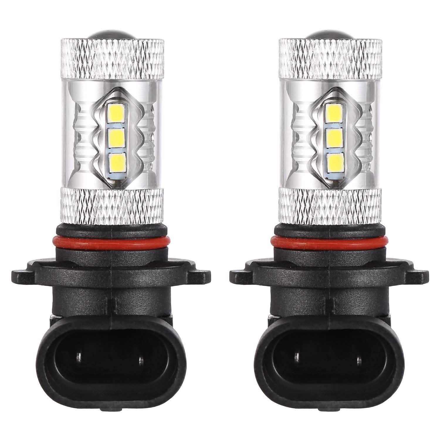 2-Piece: 980LM 80W 9006 HB4 LED Fog DRL Light Bulb Automotive - DailySale