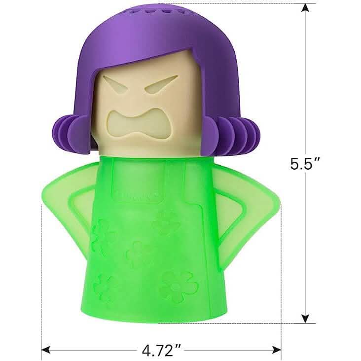 2-Piece: Angry Mama Microwave Steam Cleaner Kitchen Tools & Gadgets - DailySale