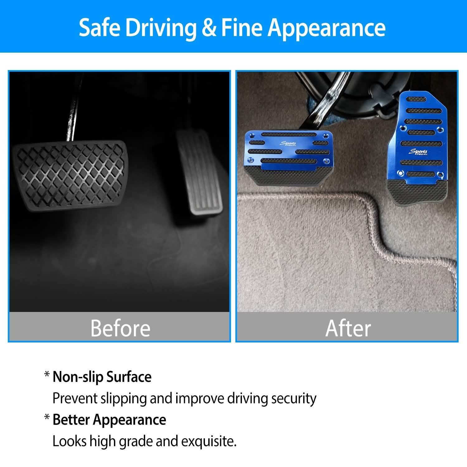 2-Piece: Car Break Pedal Cover Automotive - DailySale