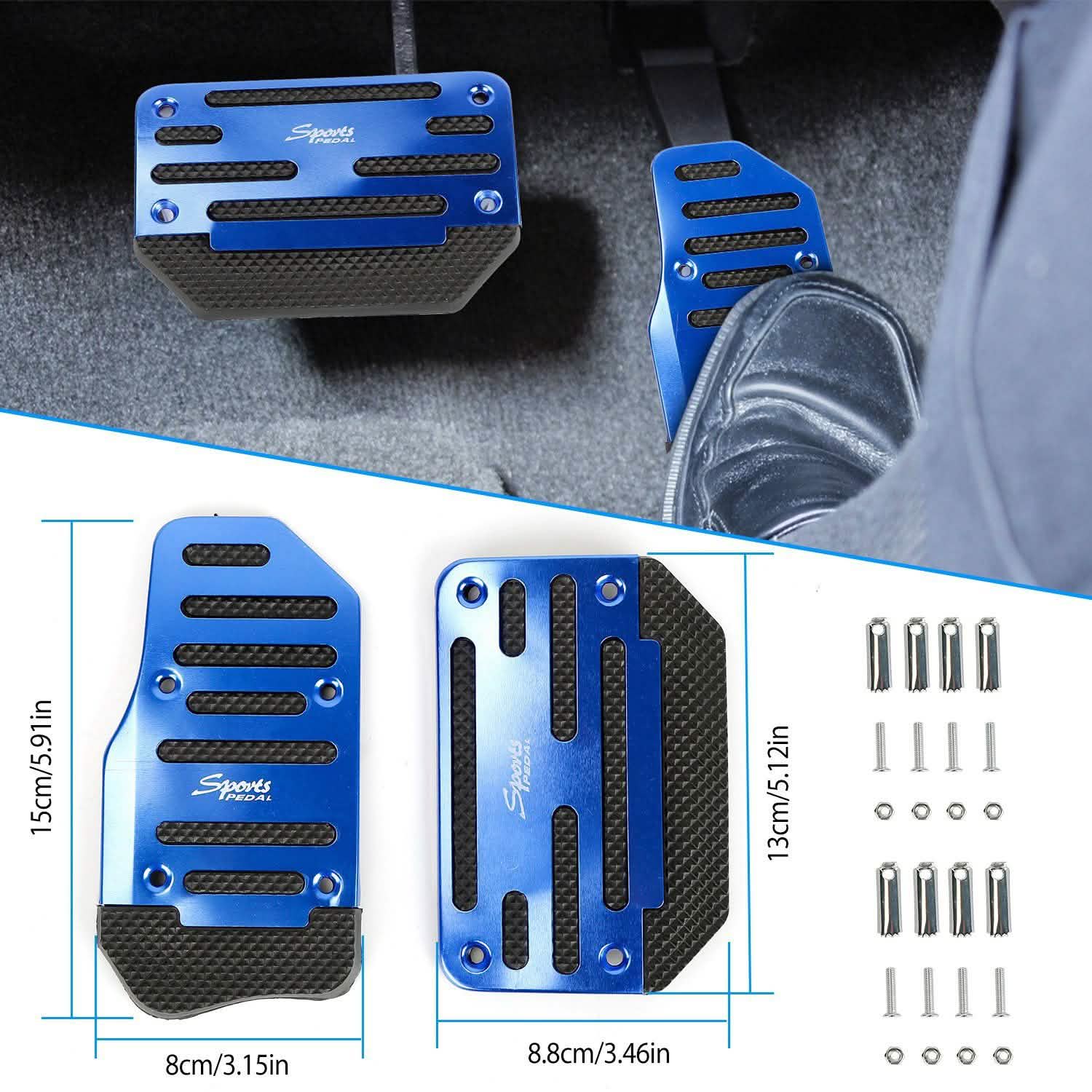 2-Piece: Car Break Pedal Cover Automotive - DailySale