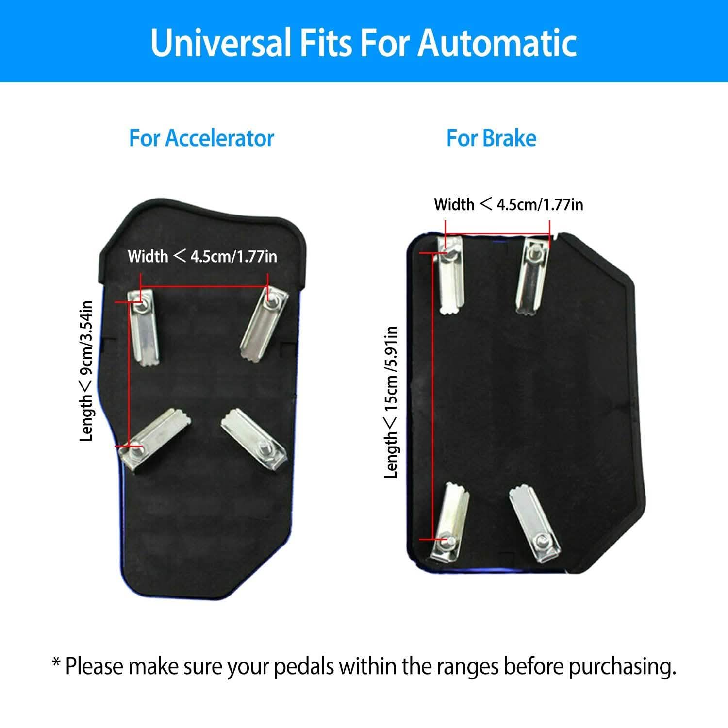 2-Piece: Car Break Pedal Cover Automotive - DailySale