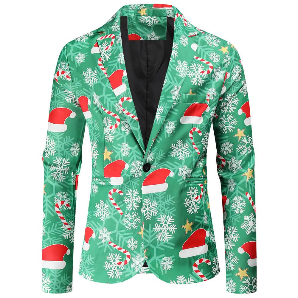 2-Piece: Fun Ugly Christmas Costumes For Men - Complete Xmas Suit Holiday Decor & Apparel - DailySale