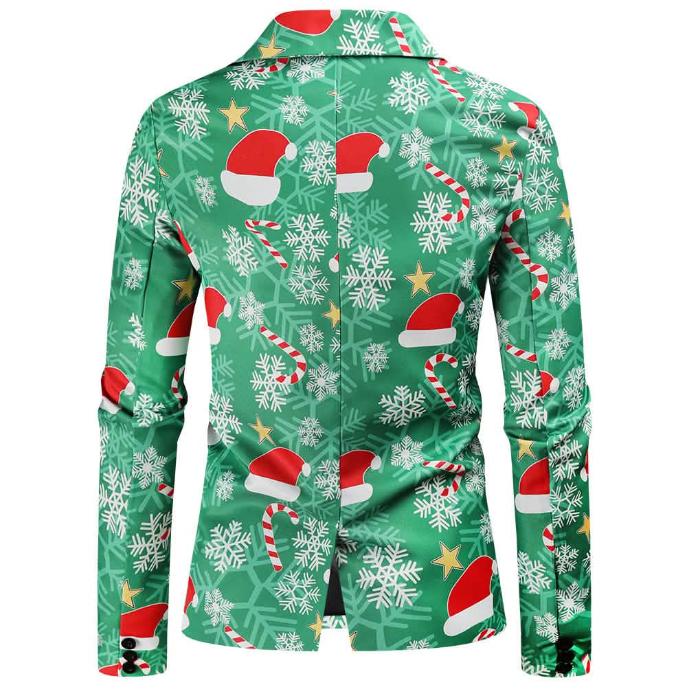 2-Piece: Fun Ugly Christmas Costumes For Men - Complete Xmas Suit Holiday Decor & Apparel - DailySale