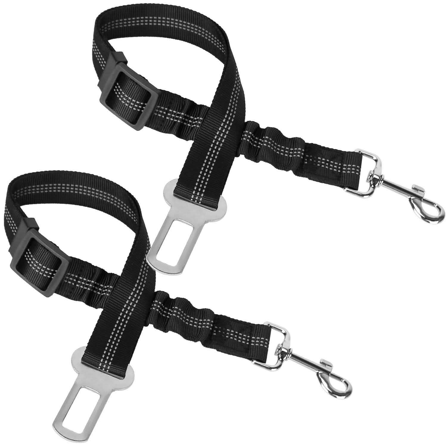 2-Piece: Pet Car Safety Seatbelt Pet Supplies - DailySale