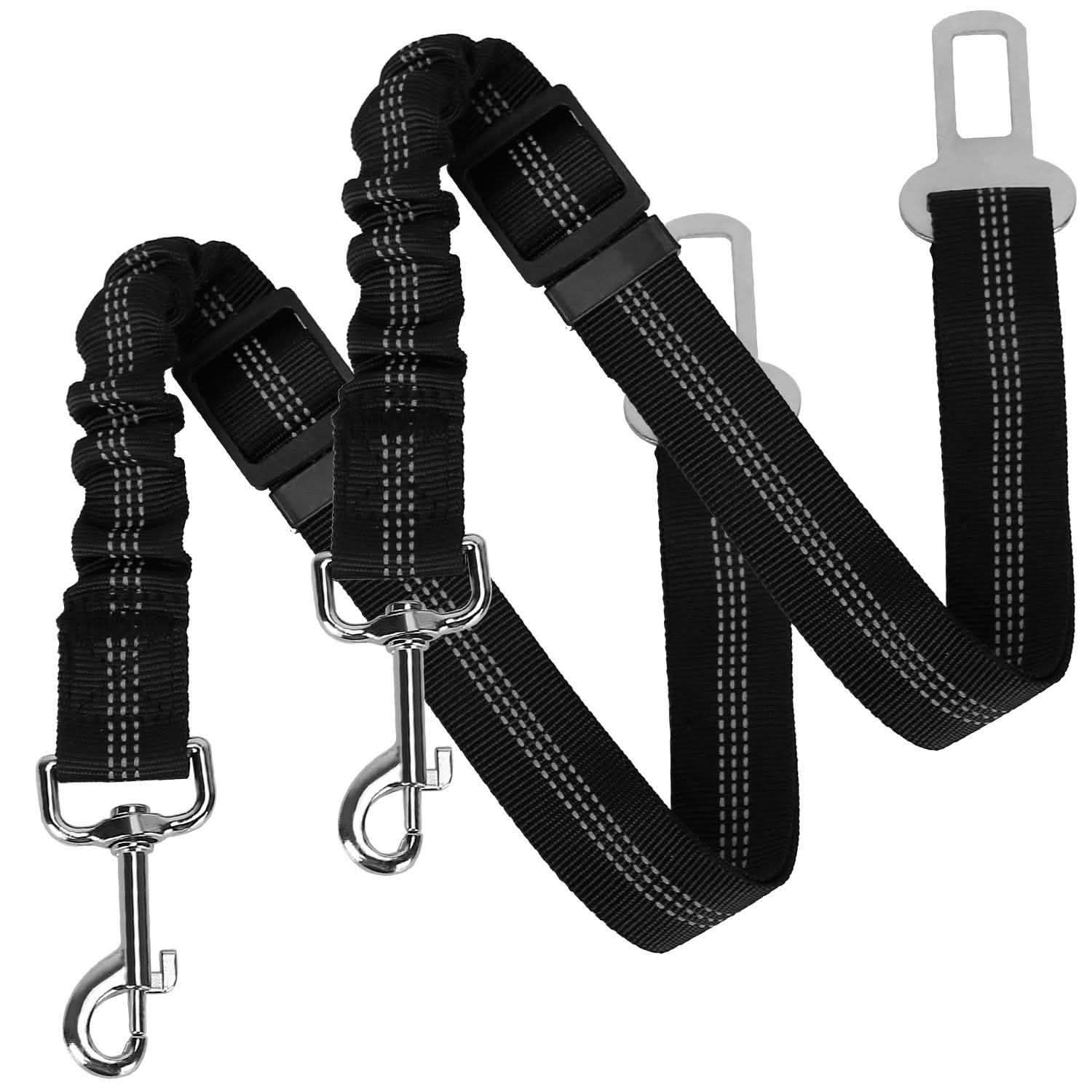 2-Piece: Pet Car Safety Seatbelt Pet Supplies - DailySale
