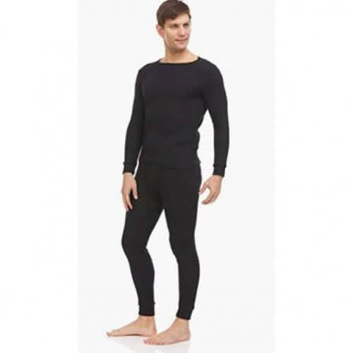 2-Piece Set: Cotton Thermal Set with Shirt & Pants Men's Tops - DailySale