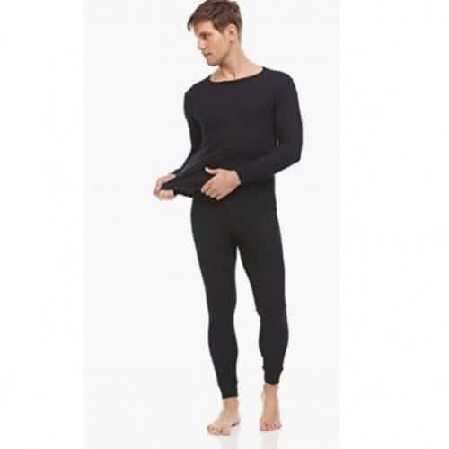 2-Piece Set: Cotton Thermal Set with Shirt & Pants Men's Tops - DailySale