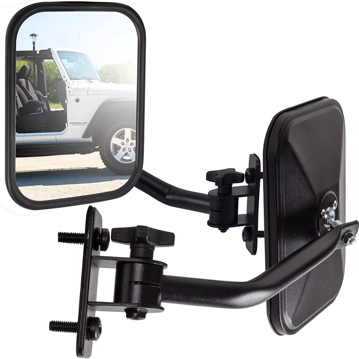 2-Piece Set: Side Mirror Best for 1997-2018 Jeep Wrangler Automotive - DailySale