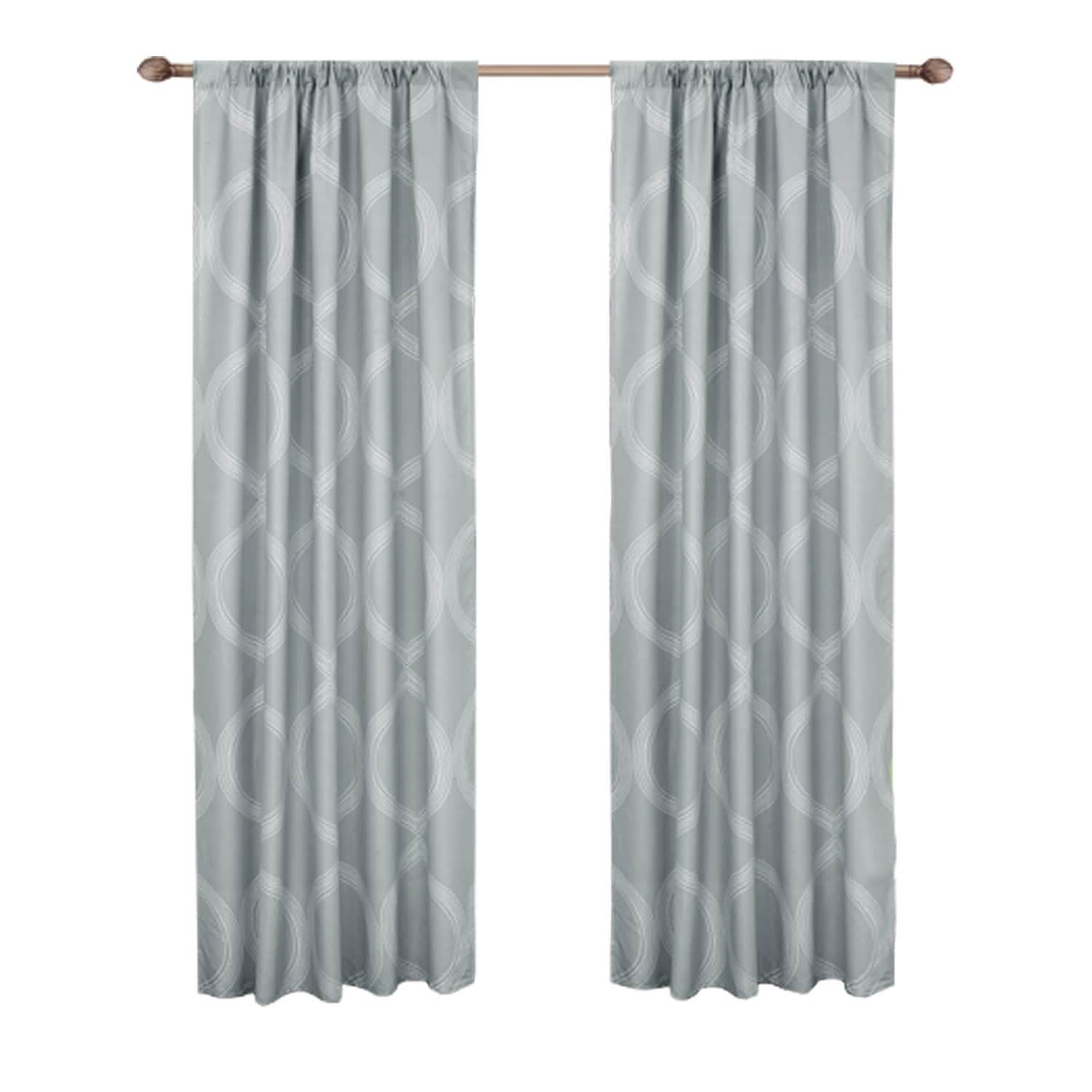 2-Piece Set: Sloane Street Ogee Window Panel Pair Furniture & Decor - DailySale