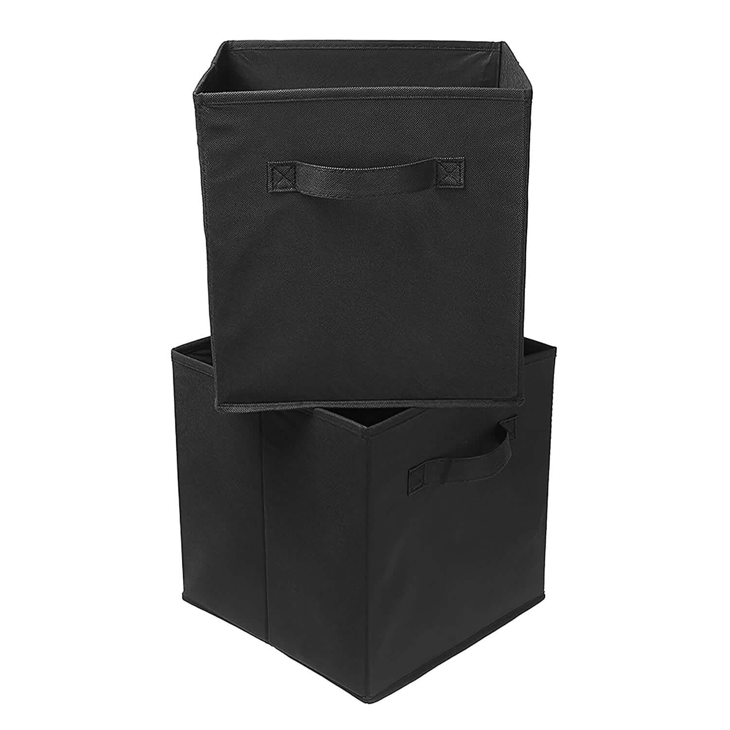 2-Piece Set: Storage Bin Non-Woven Fabric Cube Organizer Closet & Storage - DailySale