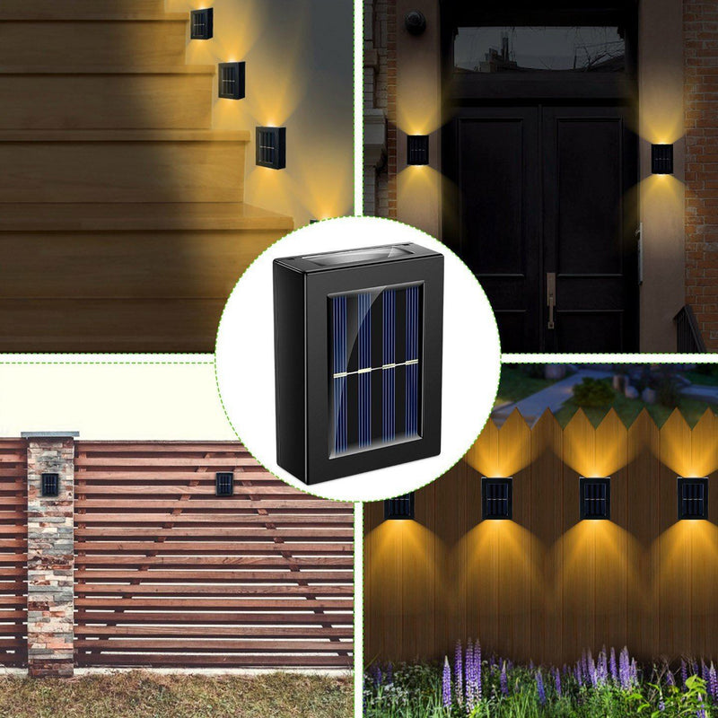 2-Piece: Solar Deck Outdoor Lights Outdoor Lighting - DailySale