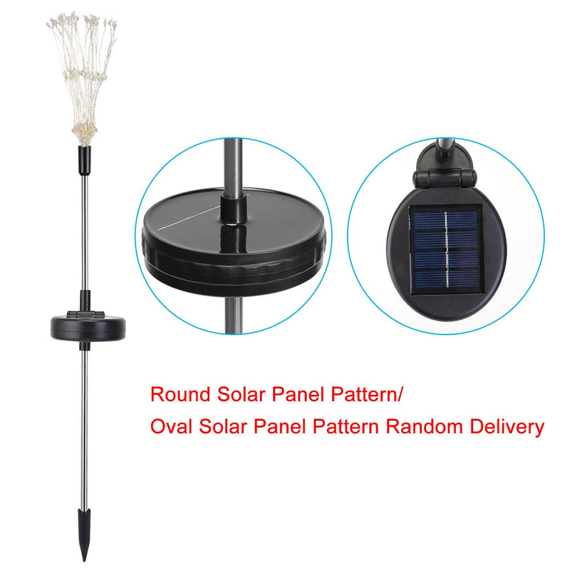 2-Piece: Solar Powered Starburst Garden Lights Garden & Patio - DailySale