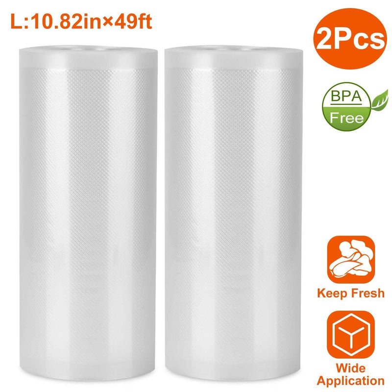 2-Piece: Vacuum Sealer Bag Rolls Kitchen & Dining - DailySale