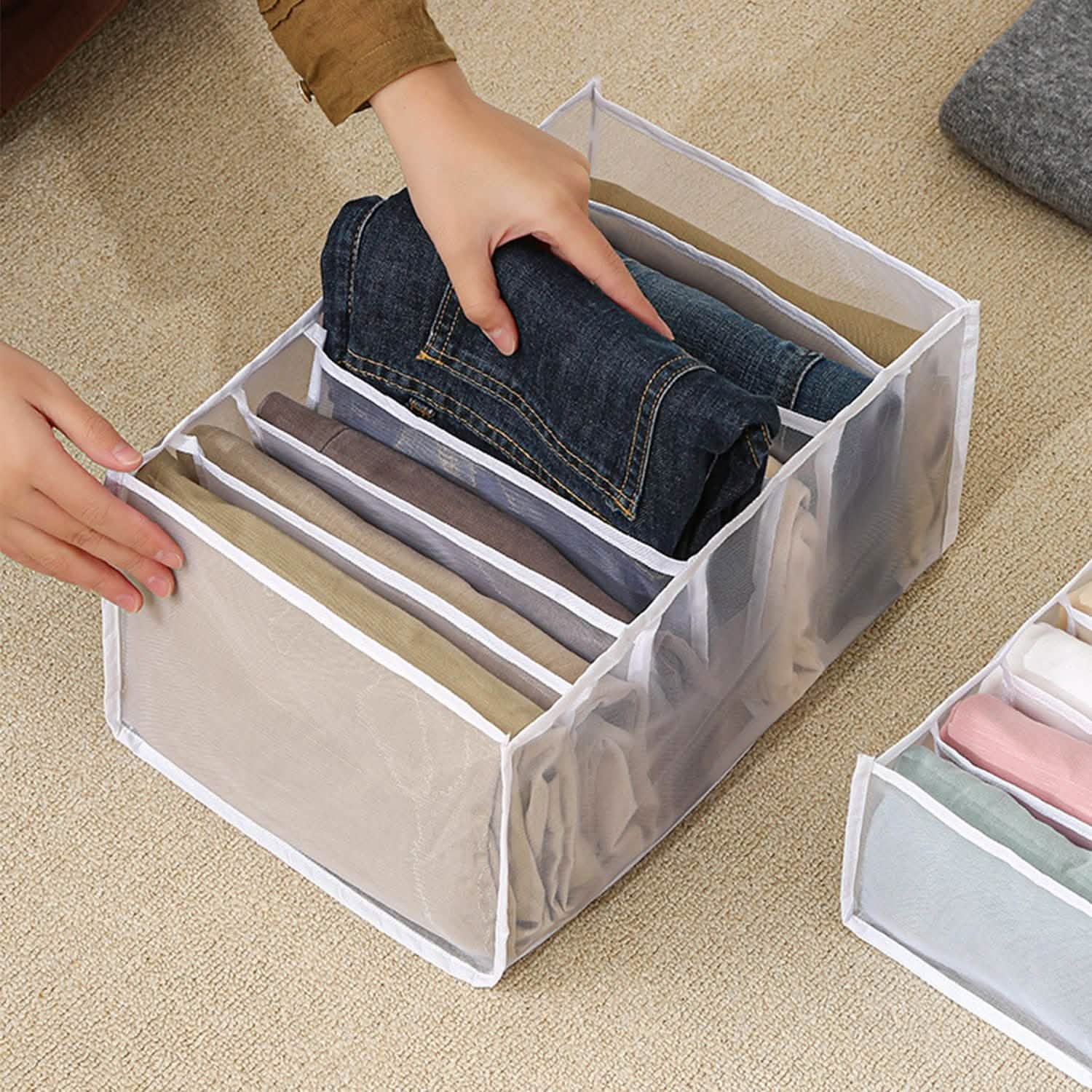 2-Piece: Wardrobe Clothes Organizer Closet & Storage - DailySale