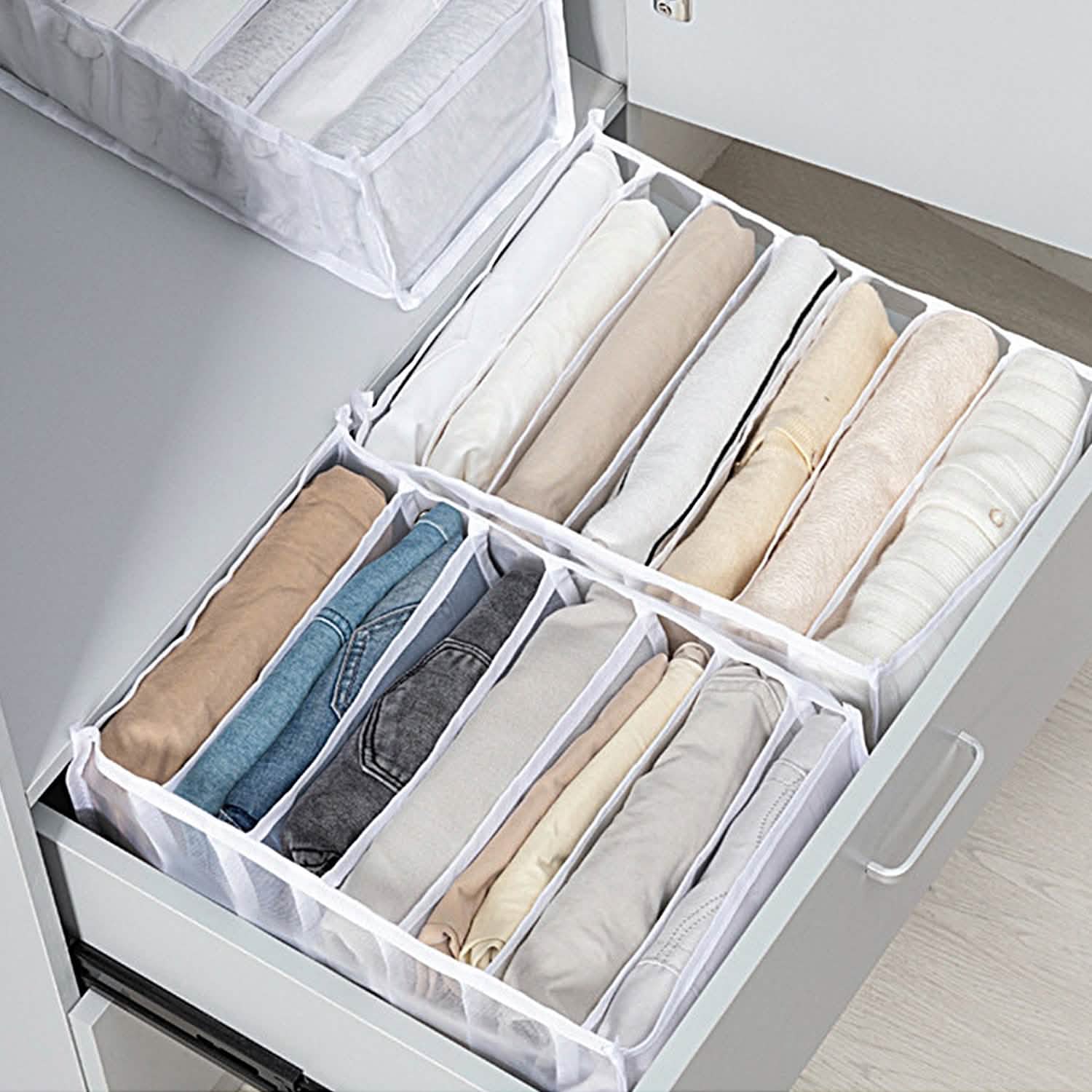 2-Piece: Wardrobe Clothes Organizer Closet & Storage - DailySale