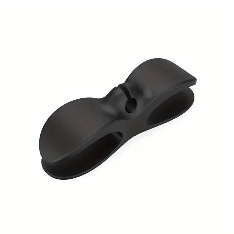 2-Piece: Wire Cord Organizer Holder Everything Else Black - DailySale