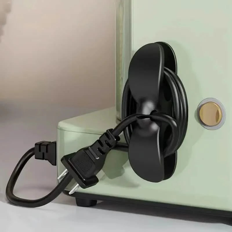 2-Piece: Wire Cord Organizer Holder Everything Else - DailySale