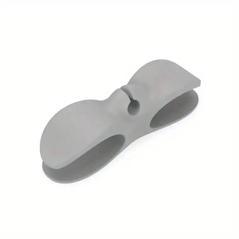 2-Piece: Wire Cord Organizer Holder Everything Else Gray - DailySale